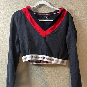 Tommy Hilfiger Cropped Sweatshirt/Hoodie